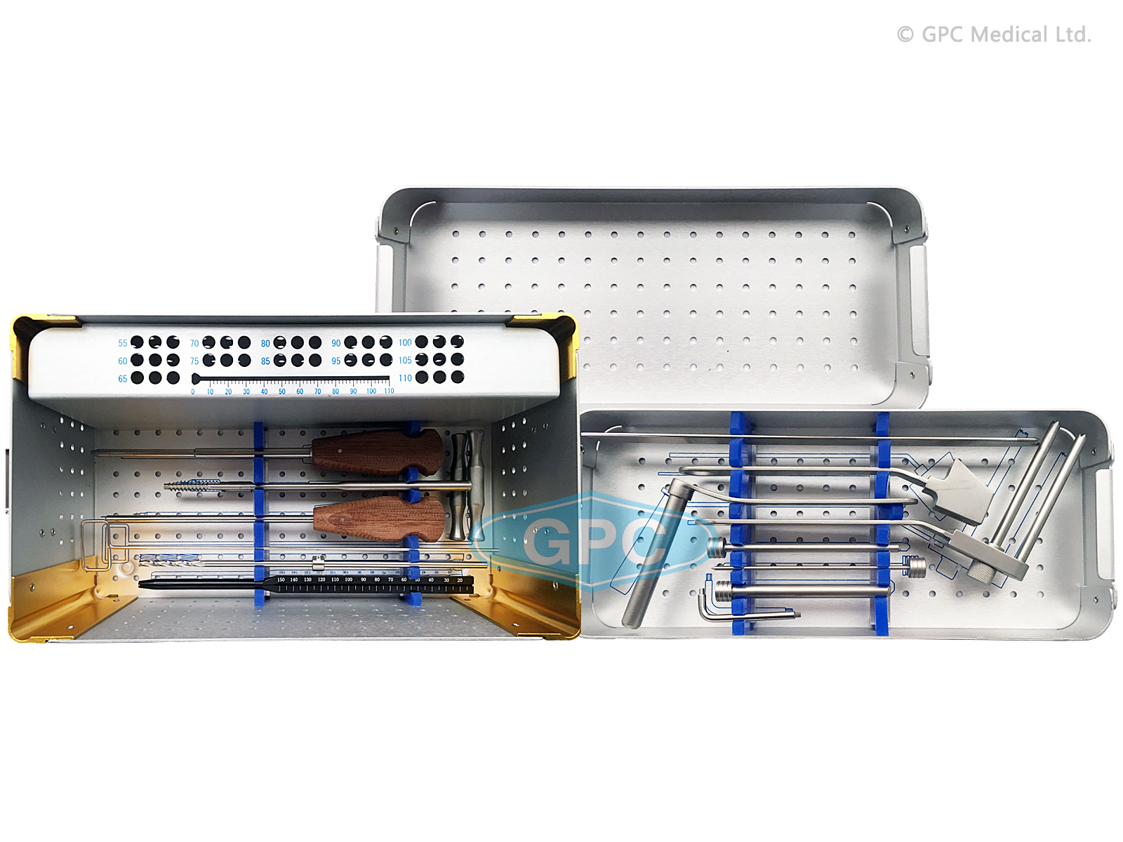 Jeu d’instruments vis canulées 7,3 mm